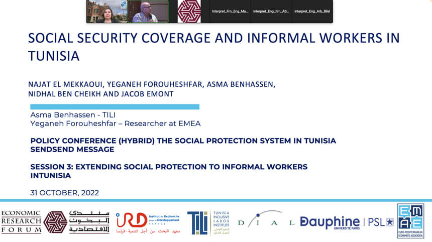 Extending Social Protection to Informal Workers in Tunisia