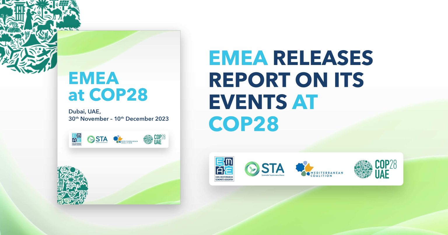 EMEA releases report on its events at COP28 EUMediterranean and