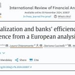 Paper on digitalization and banks’ efficiency co-authored by Prof. Rym Ayadi and Doriana Cucinelli published by the International Review of Financial Analysis